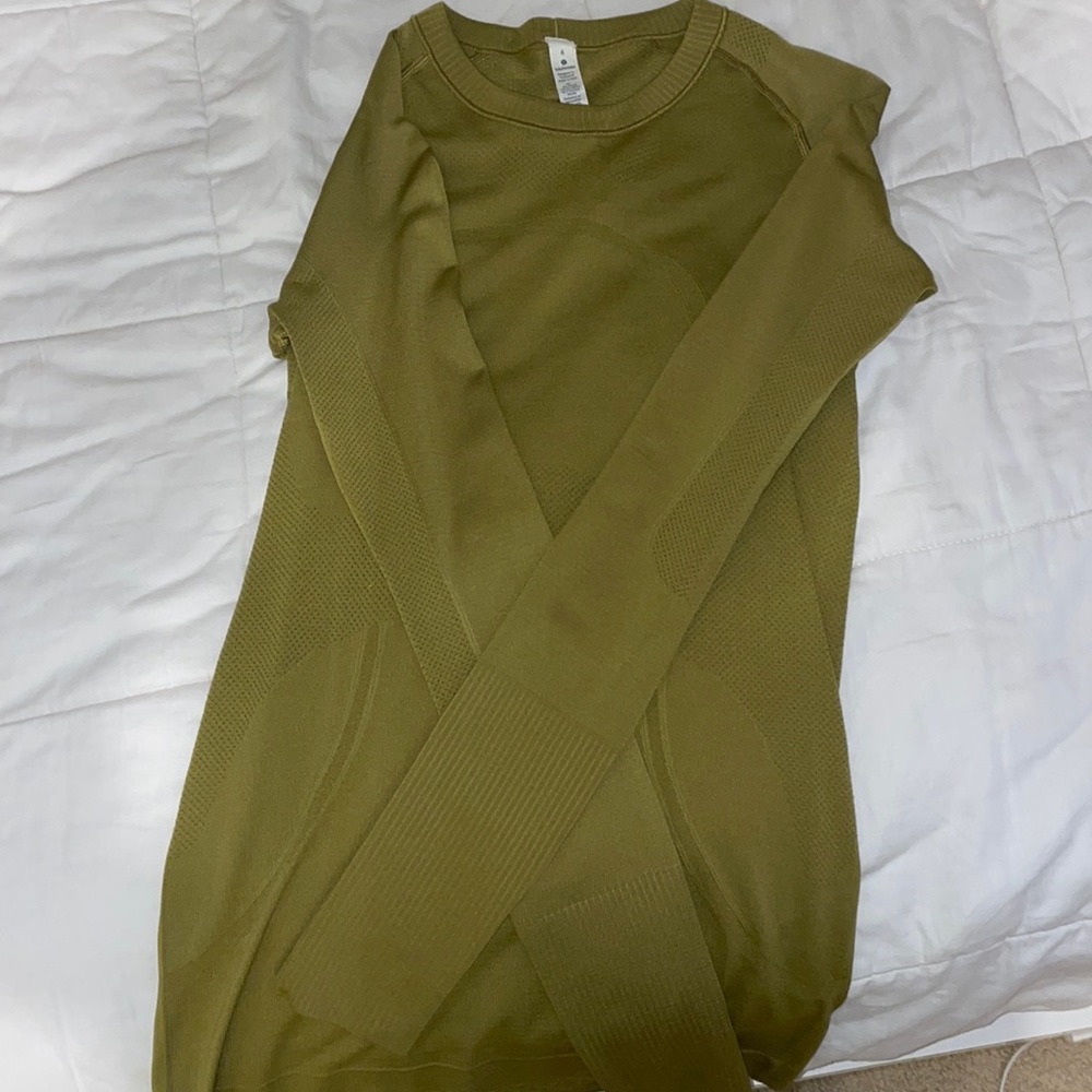 lululemon swiftly tech long sleeve sz 6